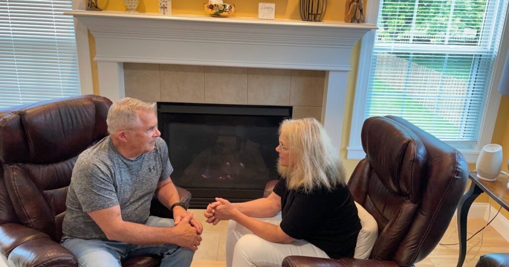 Anne and Brian Bercht having an honest conversation about healing after infidelity and rebuilding marriage