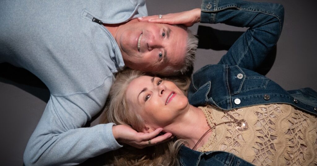 Married couple sharing emotional intimacy, friendship, and connection in a healthy relationship